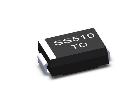 Συσκευασία διόδων SMC διόδων 5a 40V 100V 60V εμποδίων Ss54 Ss56 SMD Schottky